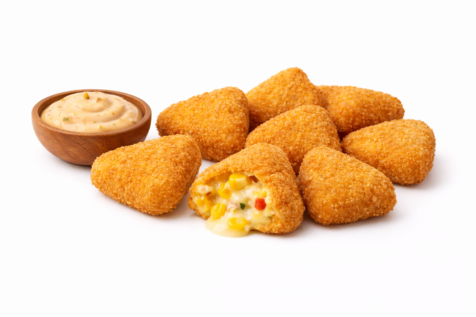 CHEESE CORN NUGGETS